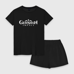 Женская пижама с шортами GENSHIN IMPACT