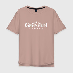 Мужская футболка хлопок Oversize Genshin Impact