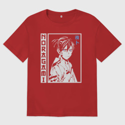 Женская футболка хлопок Oversize Noragami Yaboku