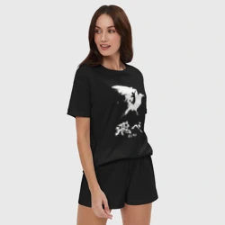 Женская пижама с шортиками хлопок Haikyuu Hinata - фото 2