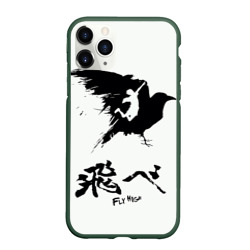 Чехол для iPhone 11 Pro матовый Fly High