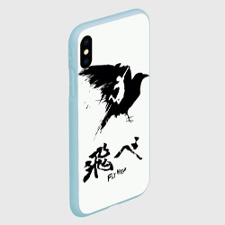 Чехол для iPhone XS Max матовый Fly High - фото 2