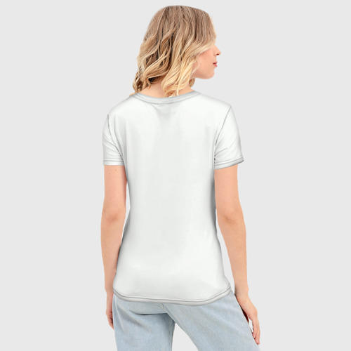 Женская футболка 3D Slim Fly High, цвет 3D печать - фото 4
