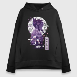 Женское худи Oversize хлопок Шинобу Кочо