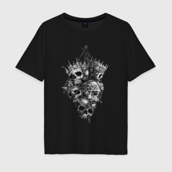 Охотник за королями – Мужская футболка хлопок Oversize с принтом купить со скидкой в -16%