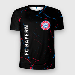 Мужская футболка 3D Slim FC Bayern Бавария