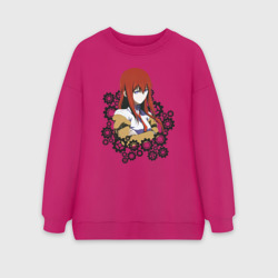 Женский свитшот oversize без начеса хлопок Врата Штейна