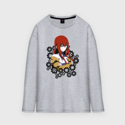 Женский лонгслив oversize хлопок Врата Штейна