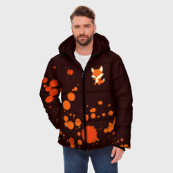 Мужская зимняя куртка 3D Лисичка foxy - фото 2