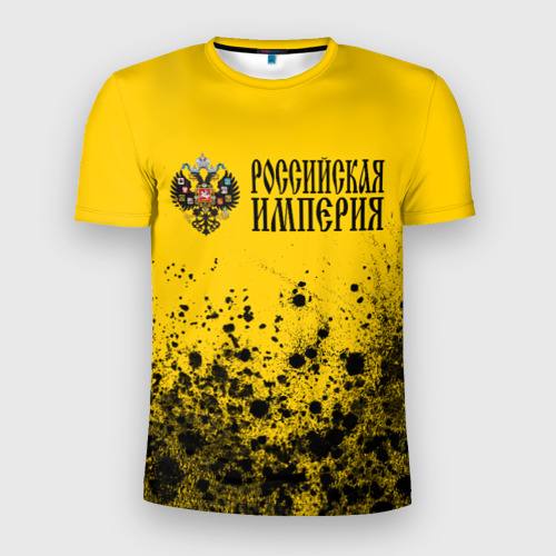 Мужская футболка 3D Slim Российская Империя, цвет 3D печать