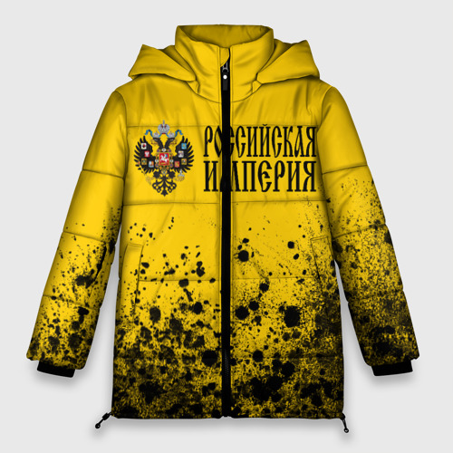 Женская зимняя куртка Oversize Российская Империя, цвет черный