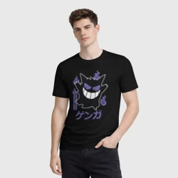 Мужская футболка 3D Покемон Генгар - фото 2