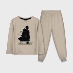 Детская пижама с лонгсливом хлопок Steins Gate