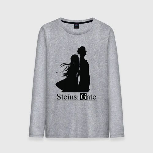Мужской лонгслив хлопок Steins Gate