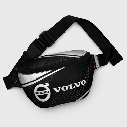 Поясная сумка 3D с принтом VOLVO / Вольво, фото #5