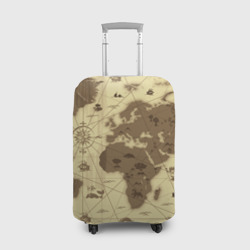 Карта мира – Чехол для чемодана с принтом купить