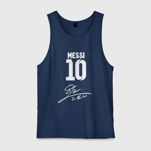 Мужская майка хлопок Автограф Messi