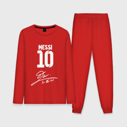 Мужская пижама с лонгсливом хлопок Автограф Messi