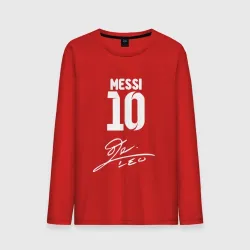 Мужской лонгслив хлопок Автограф Messi