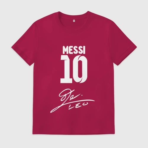 Мужская футболка хлопок Автограф Messi