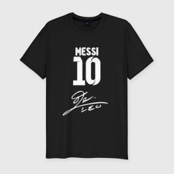 Мужская футболка хлопок Slim Автограф Messi