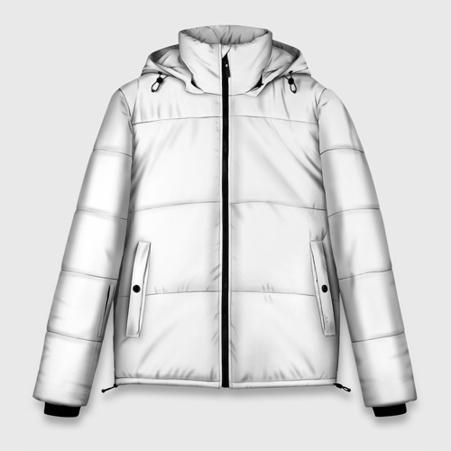 Мужская зимняя куртка 3D с принтом АВТОГРАФ MESSI, вид спереди #2