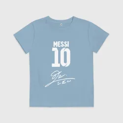 Детская футболка хлопок Автограф Messi