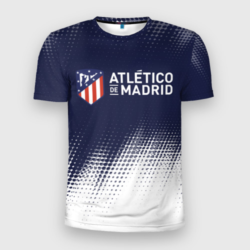 Мужская футболка 3D Slim ATLETICO MADRID / Атлетико, цвет 3D печать