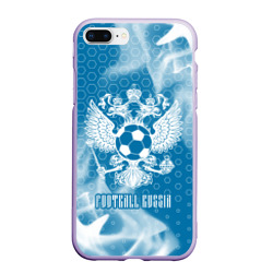 Чехол для iPhone 7Plus/8 Plus матовый Football Russia Футбол