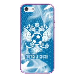 Чехол для iPhone 5/5S матовый Football Russia Футбол