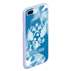 Чехол для iPhone 7Plus/8 Plus матовый Football Russia Футбол - фото 2