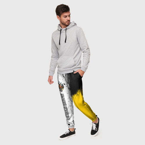 Мужские брюки 3D РОССИЙСКАЯ ИМПЕРИЯ, цвет 3D печать - фото 3