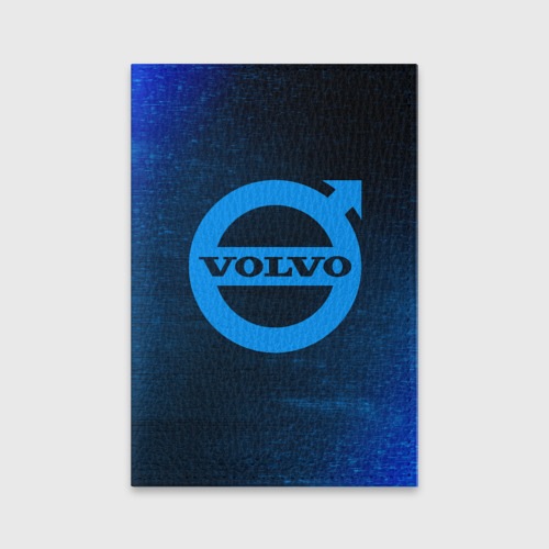 Обложка для паспорта матовая кожа Volvo Вольво, цвет красный