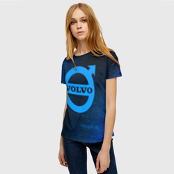 Женская футболка 3D Volvo Вольво - фото 2