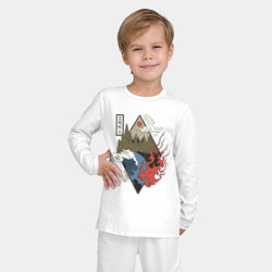 Детская пижама с лонгсливом хлопок Стихии - Четыре элемента - фото 2