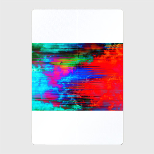 Магнитный плакат 2Х3 Glitch color storm
