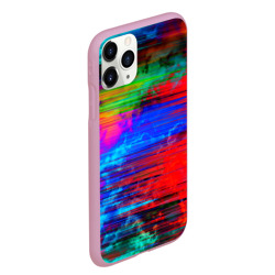 Чехол для iPhone 11 Pro Max матовый Glitch color storm - фото 2