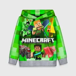 Детская толстовка 3D Minecraft/Майнкрафт