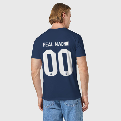 Мужская футболка хлопок Real Madrid на спине - фото 4