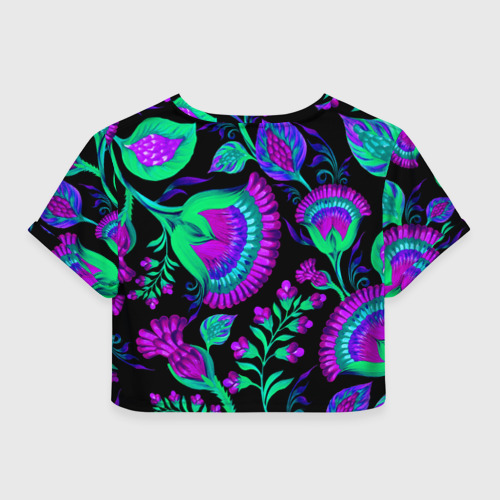 Женская футболка Crop-top 3D Bright - фото 2