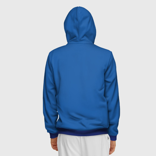 Мужская толстовка 3D на молнии Куртка Санса для косплея Sans, цвет синий - фото 4