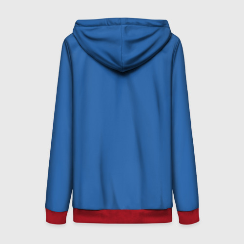 Женская толстовка 3D на молнии Куртка Санса для косплея Sans, цвет красный - фото 2