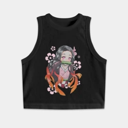 Женская укороченная майка-топ хлопок Nedzuko