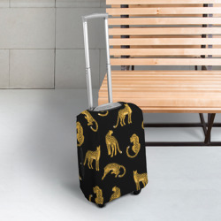Чехол для чемодана 3D Леопарды - фото 2