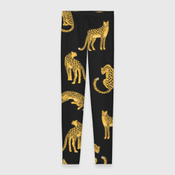 Леггинсы 3D Леопарды