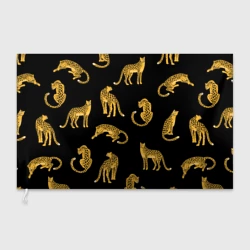 Флаг 3D Леопарды