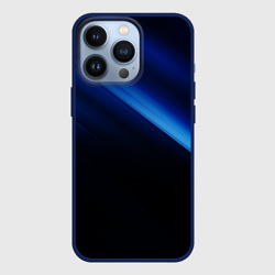 Чехол для iPhone 13 Pro Синий градиент
