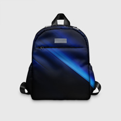 Детский рюкзак 3D Синий градиент