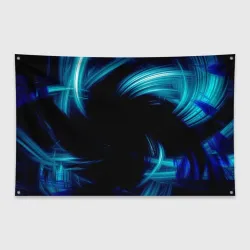 Флаг-баннер Неоновый вихрь