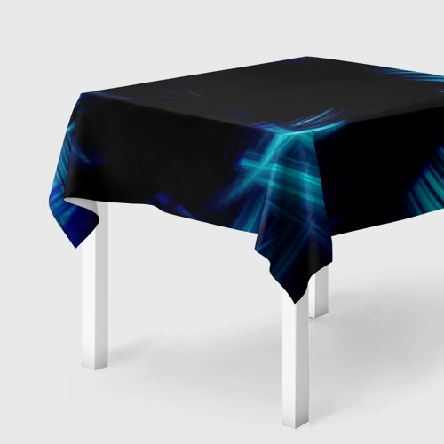 Скатерть 3D Неоновый вихрь